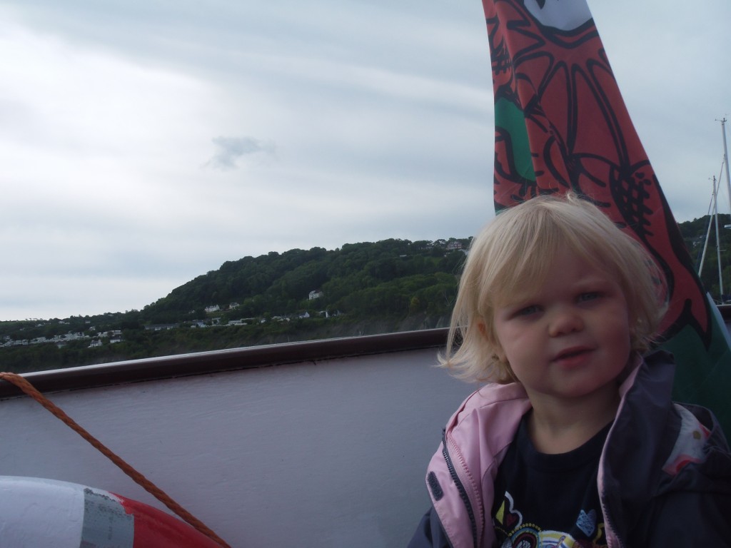 Eowyn dolphin spotting in Wales