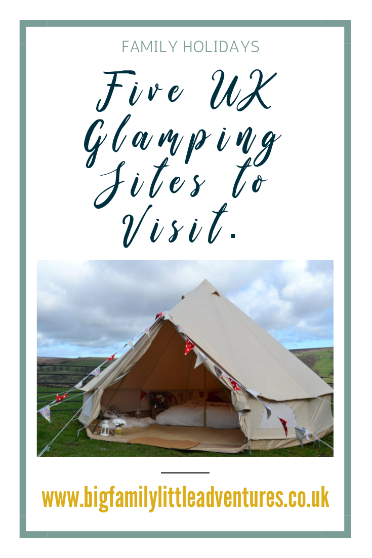 Glamping is certainly a little bit more luxurious than camping, you have the beauty of the open air but the comfort of home, click through to take a look at these five amazing glamping places.