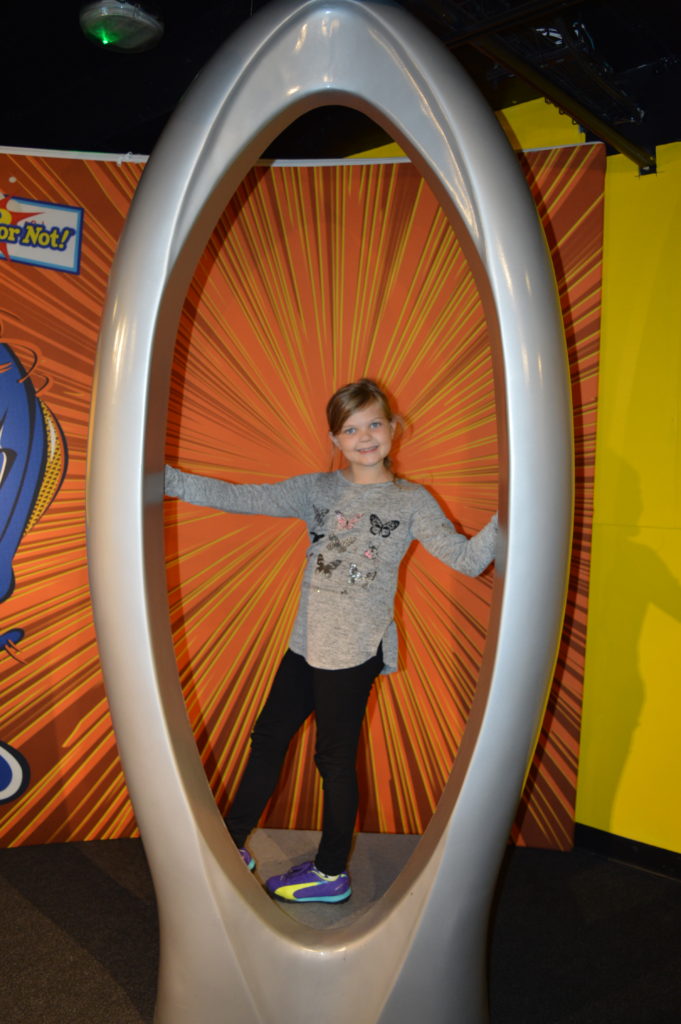 Eowyn in the eye of a needle at Ripley's Believe It or Not!