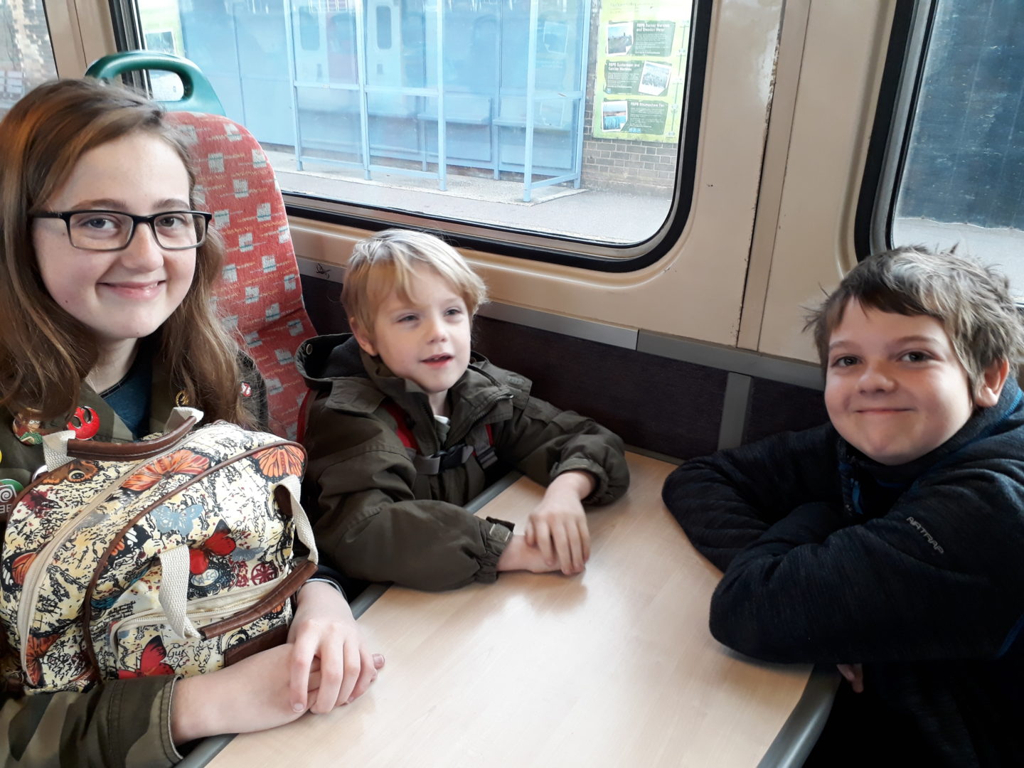 trip to Norwich on Greater Anglia Train
