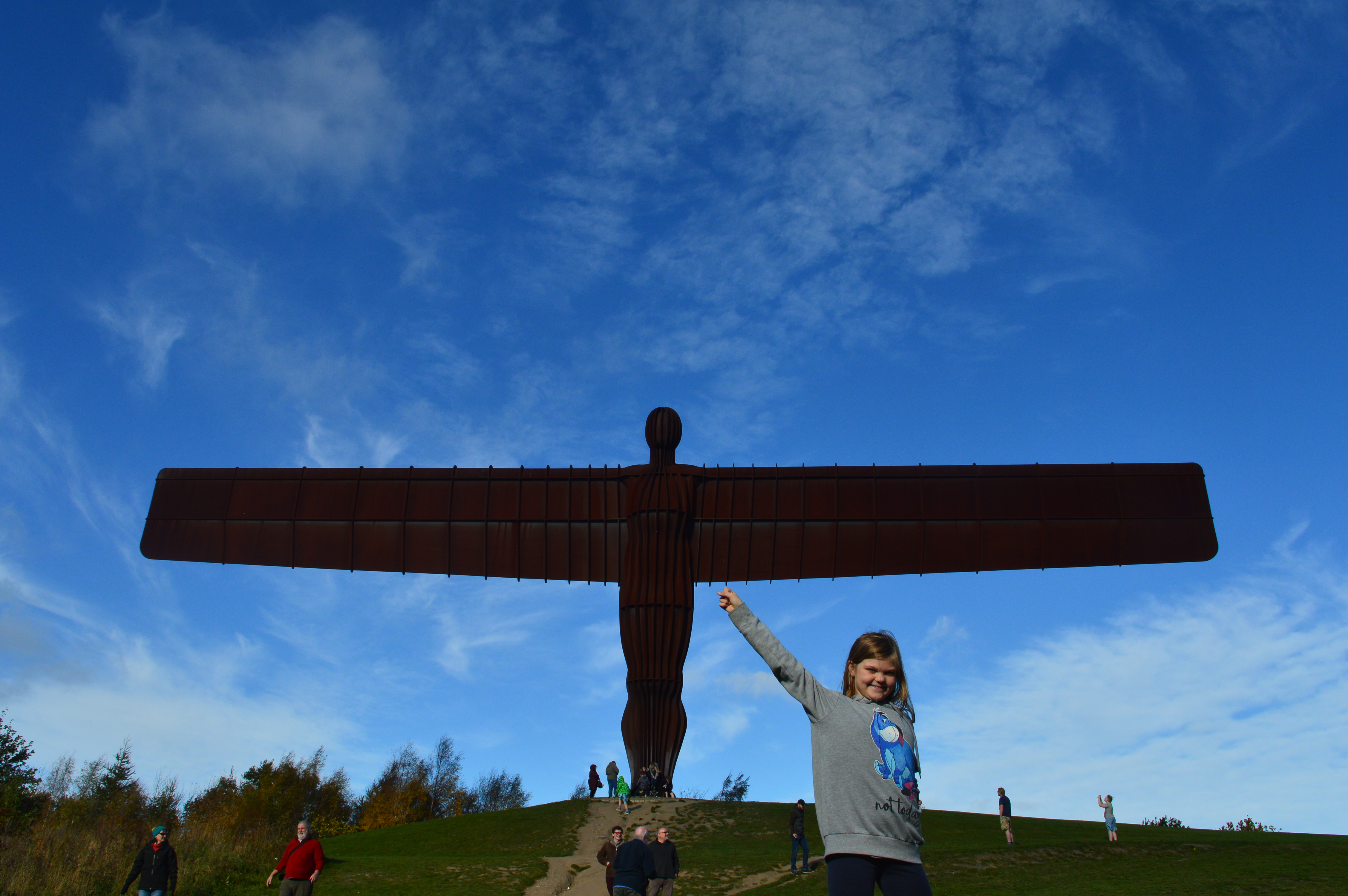 A day trip to Newcastle with a stop at the Angel of the north