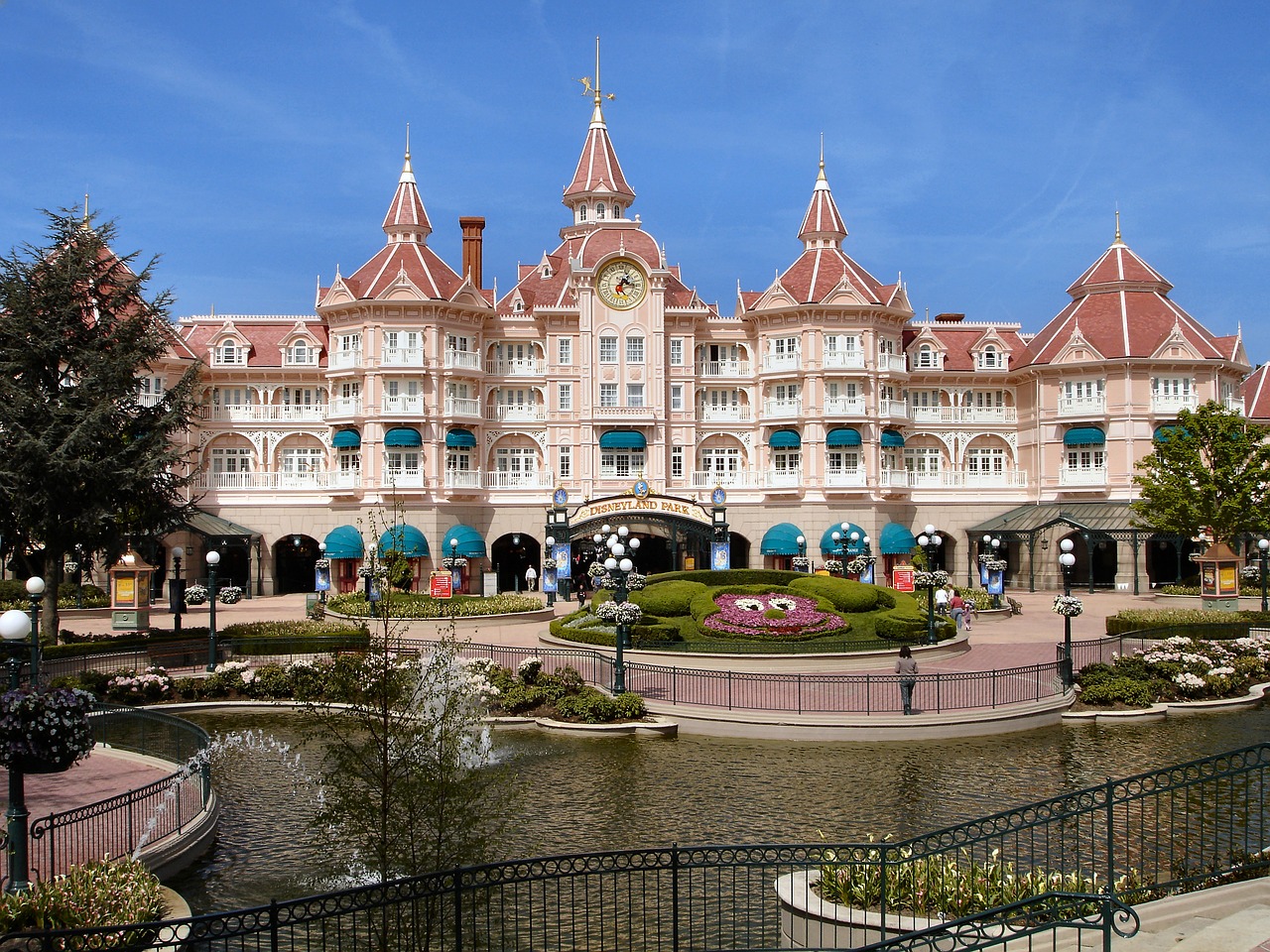 Entrance to Disneyland Paris