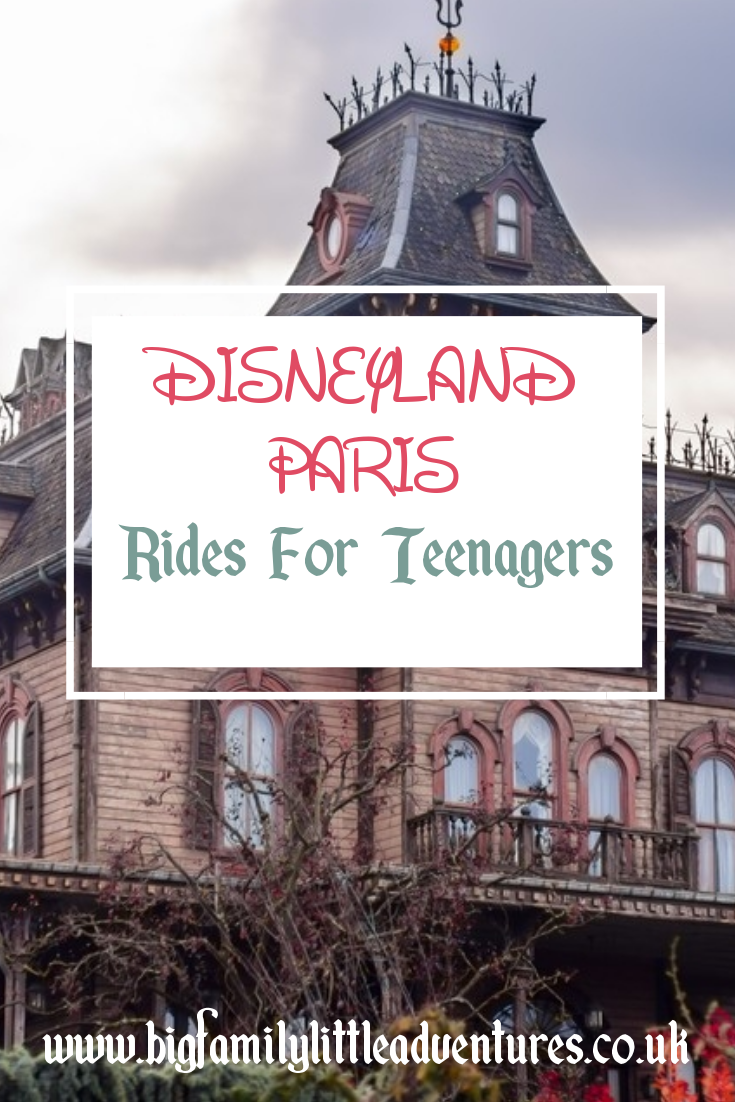 Visiting Disneyland Paris with teens, check out here to find the best rides to keep them entertained