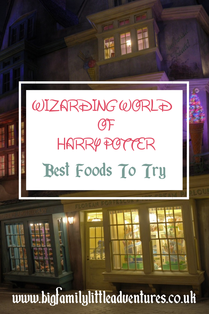 Looking for some funny and fabulous food to try at Wizarding World of Harry Potter, check out these five places that will provide you with scrumptious treats