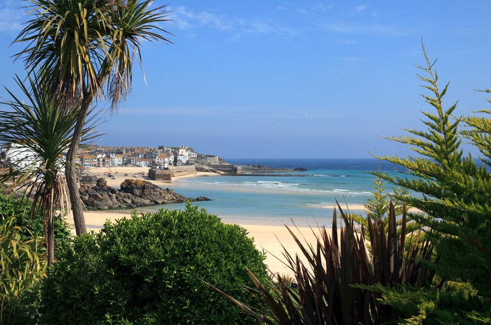 Beach In Cornwall