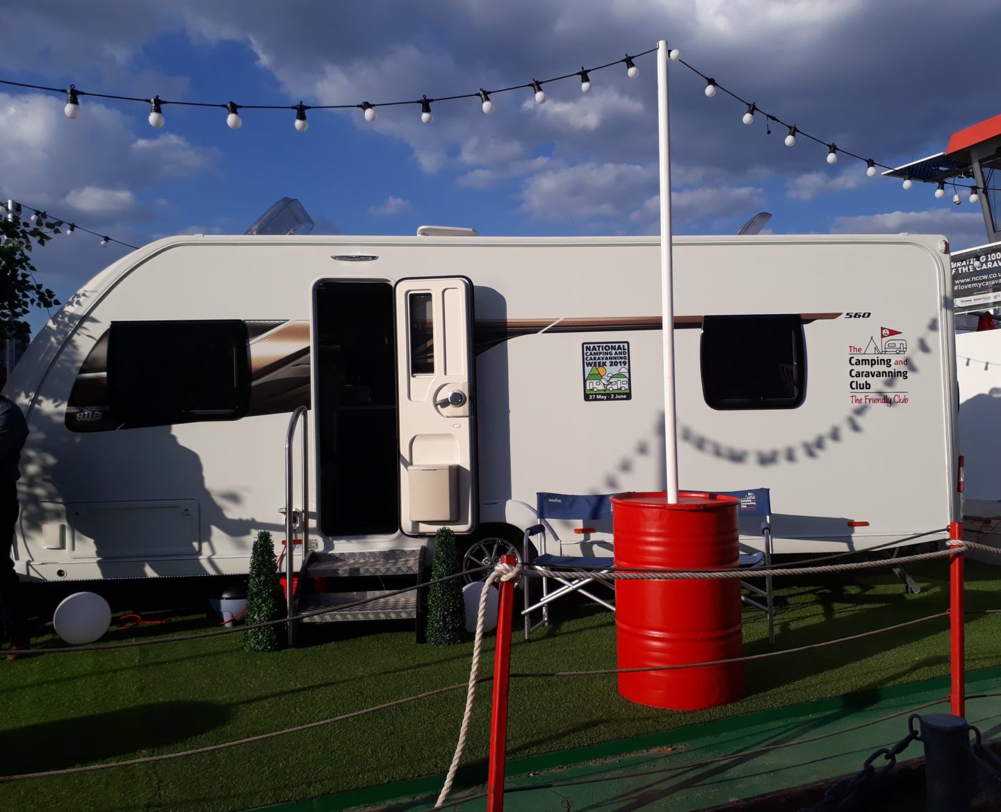 National Camping and Caravanning Week 2019 also celebrated the Eccles Caravans 100th birthday