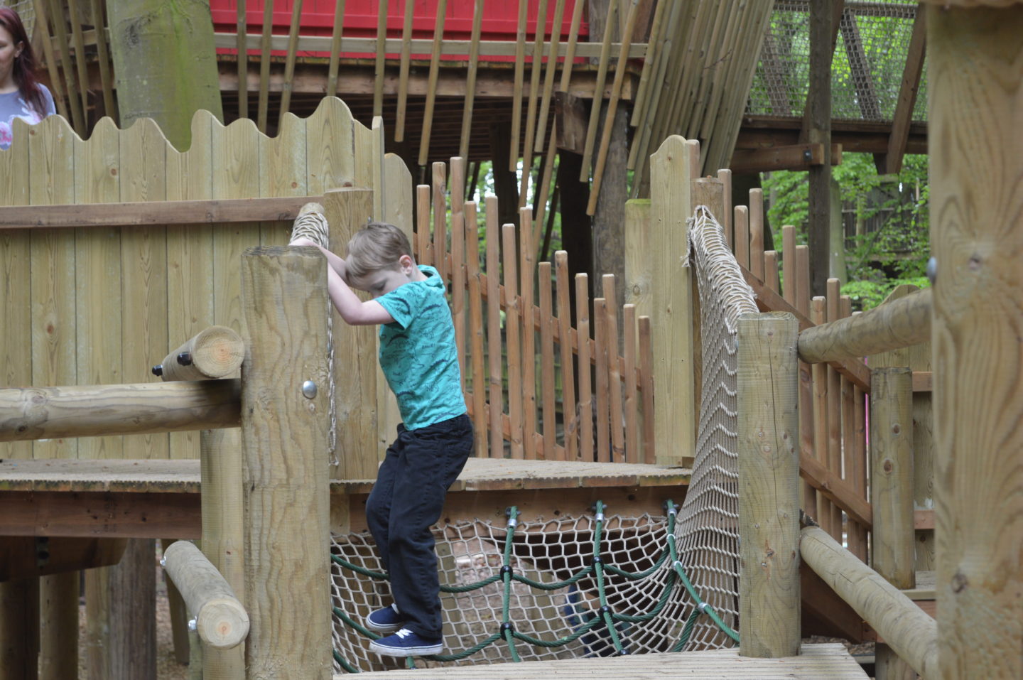 Towering Treetop Tangles at BeWILDerwood 