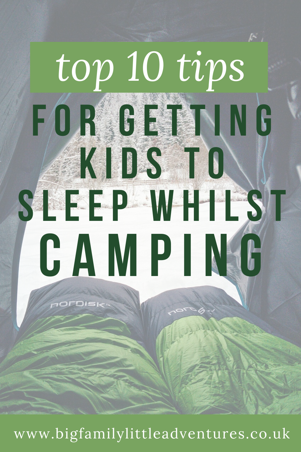 10 Effective Ways To Help Kids Sleep While Camping