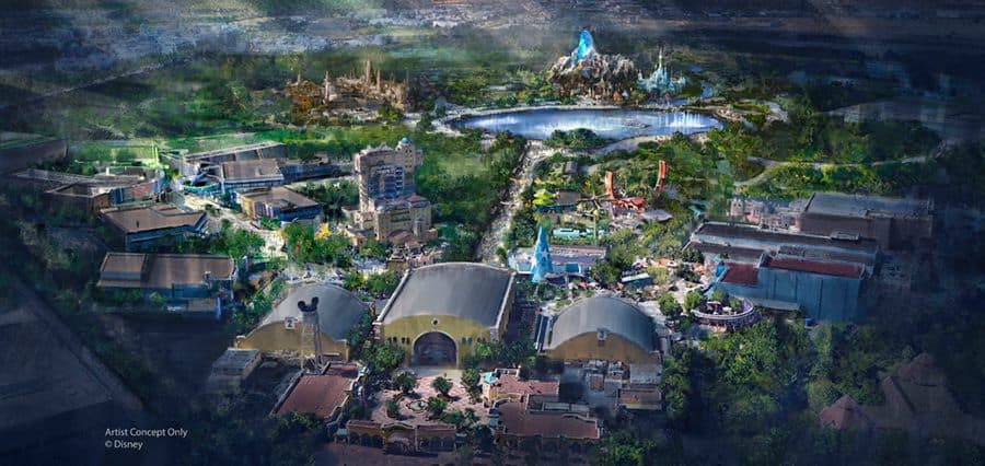 Disneyland Paris expansion includes a giant lake and a Frozen themed area