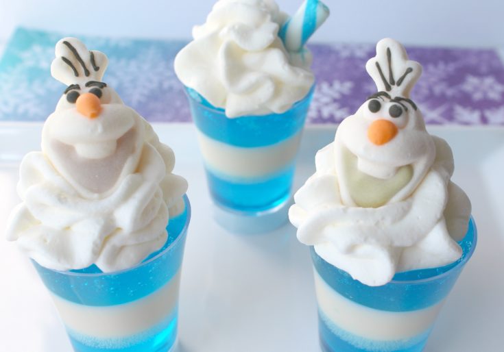 Olaf Snowcap Dessert Cups