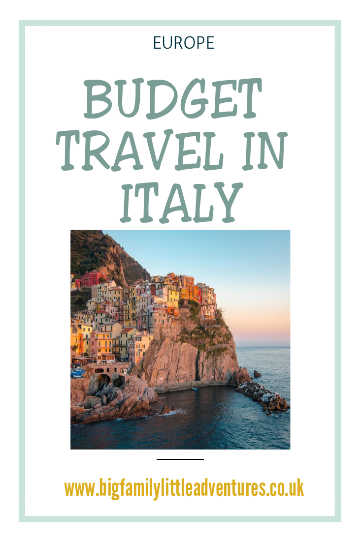 travel italy budget