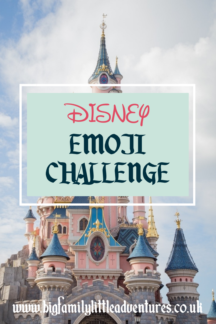 disney emoji challenge big family little adventures