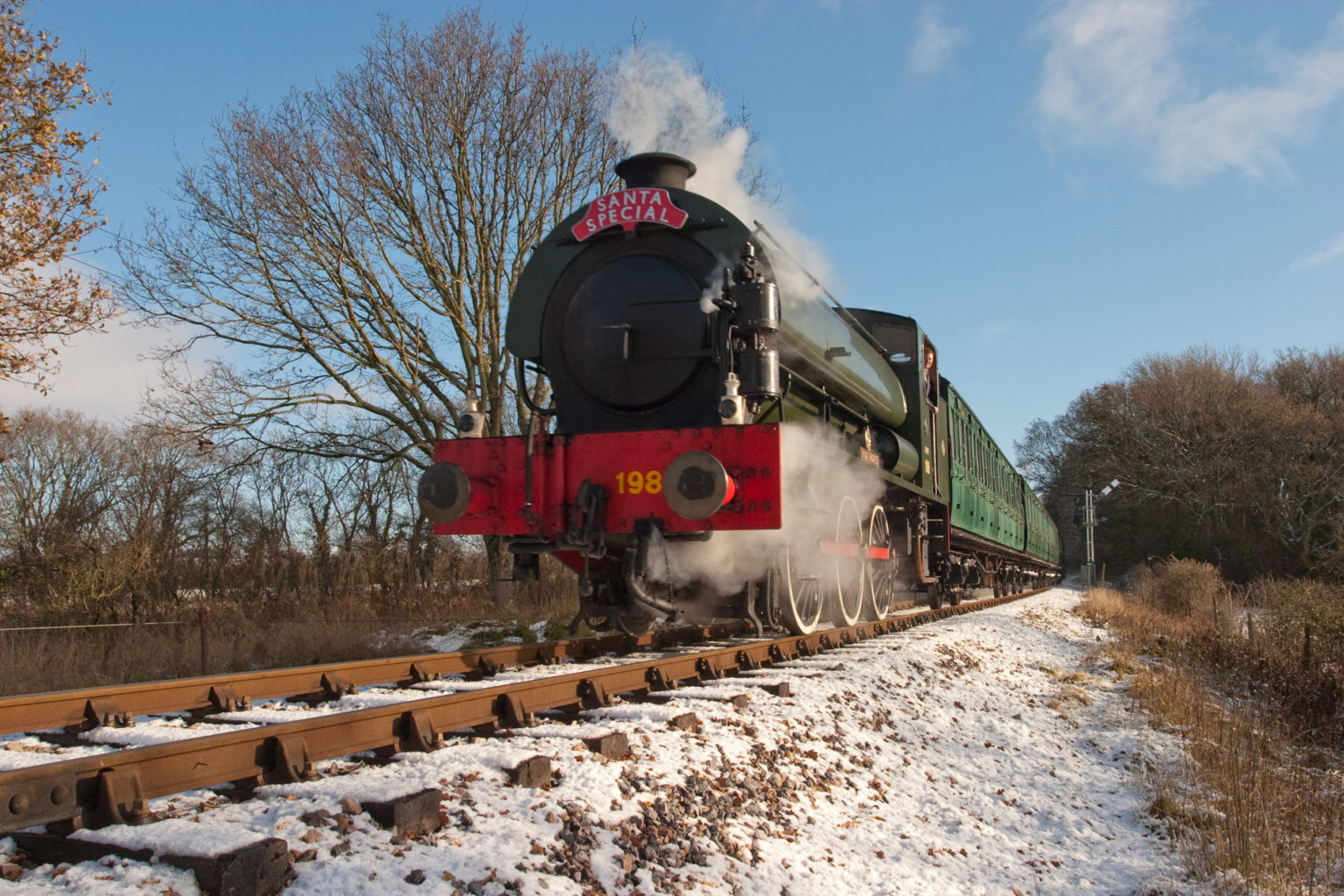 visit santa train