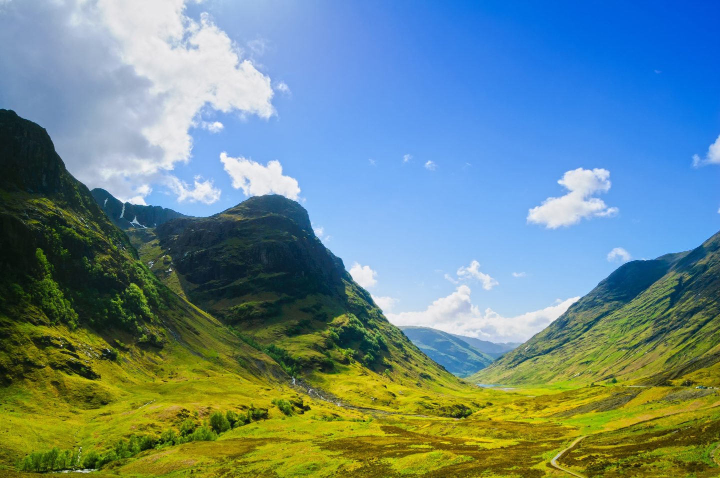 beauty spots in Scotland - Glencoe