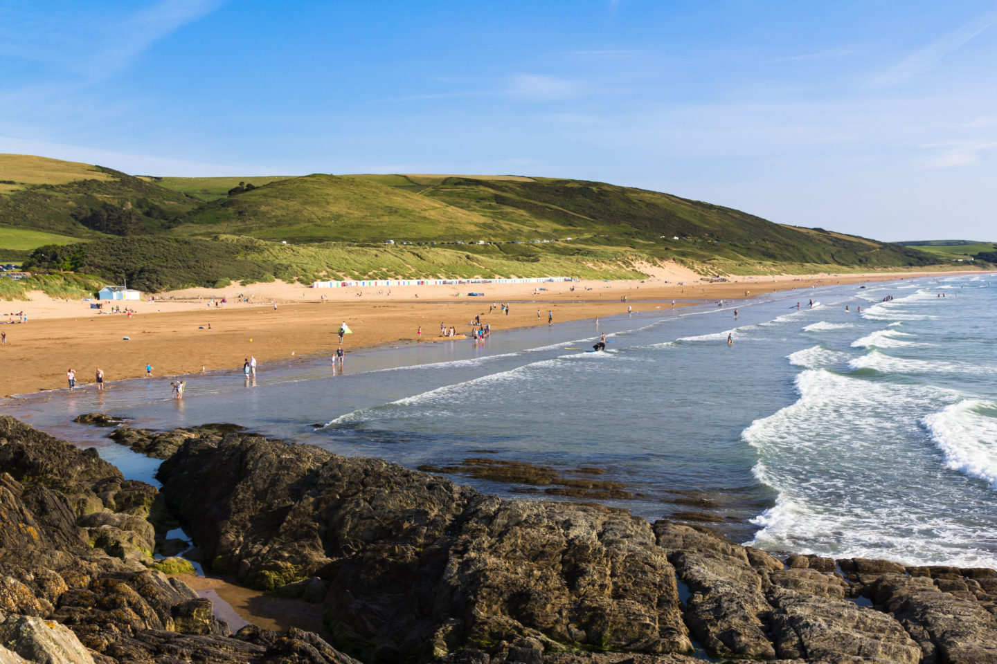best beaches in England - Woolacombe