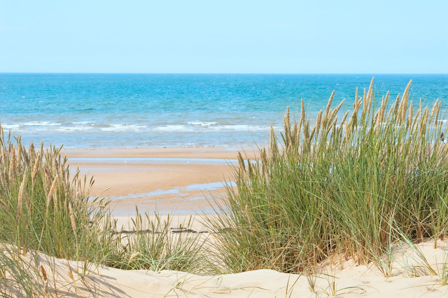 best beaches in England - Formby Beach Liverpool