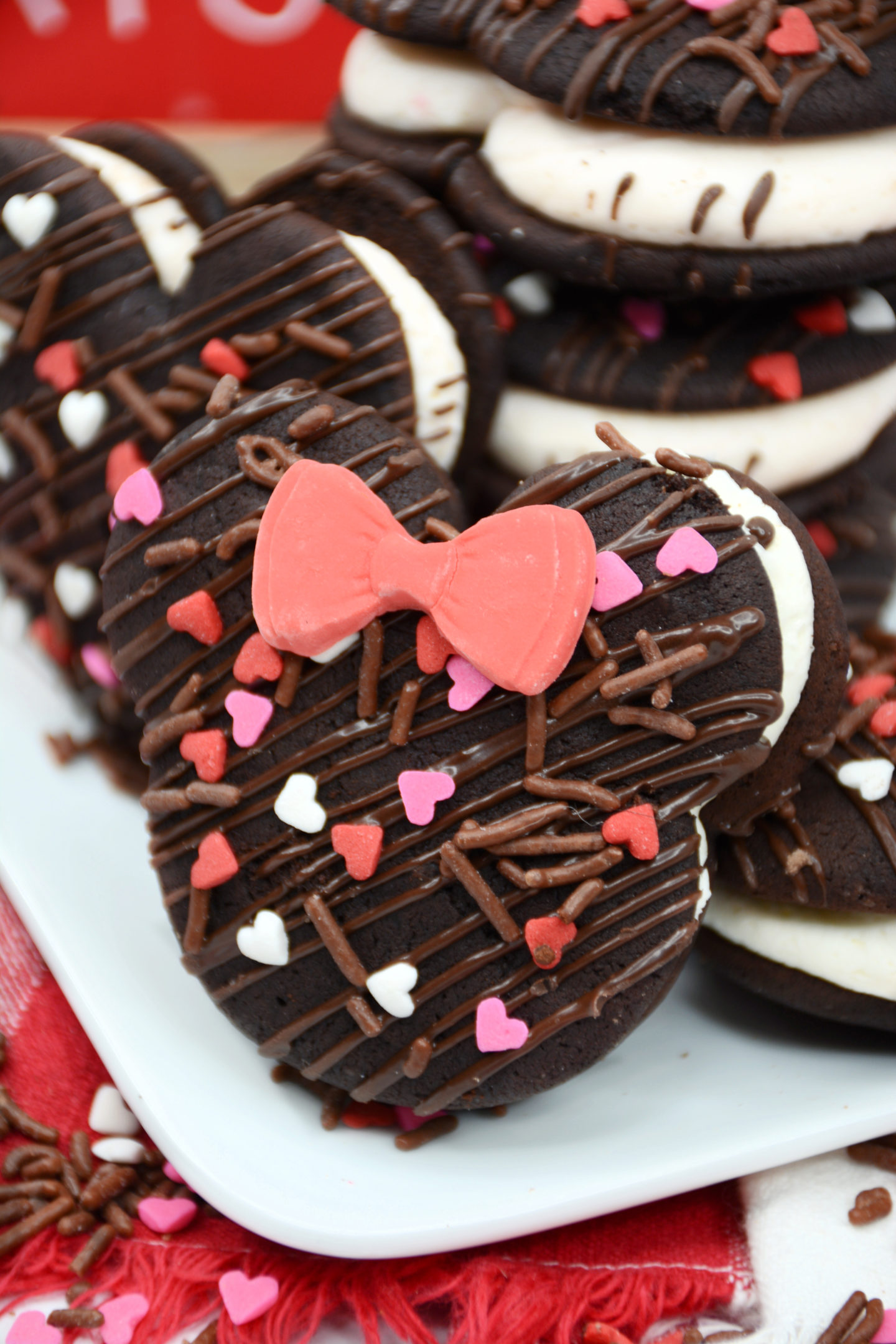 Mickey Valentines Whoopie Pie