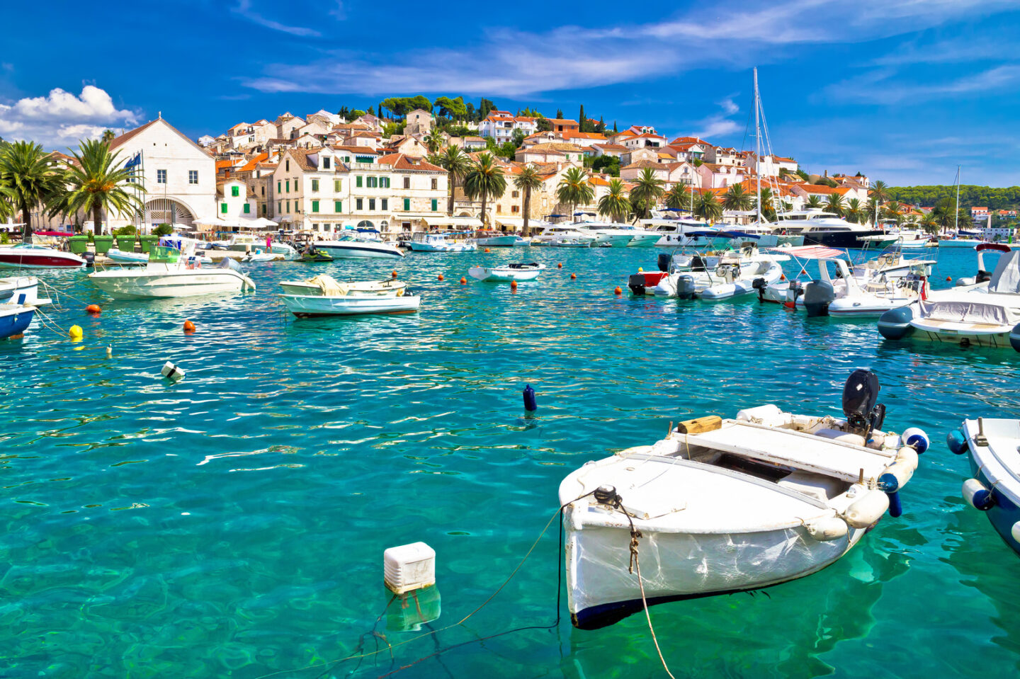 island hopping in Croatia
